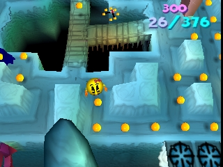 Ms. Pac-Man - Maze Madness (USA) In game screenshot